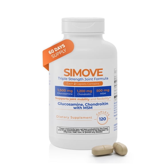 BEN'FIT Simove Glucosamine Chondroitin MSM Joint Support Supplement