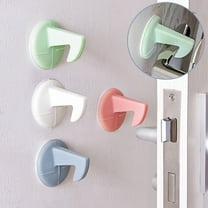 MOKKHNB Door Knob Bumper Wall Protector Silicone White 1Set