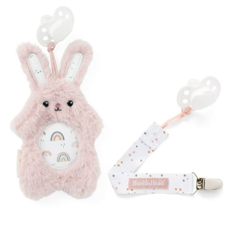 UPC: 0811470031018 | NEW! PaciPal Pacifier Stuffed Animals Color: Pink Bunny