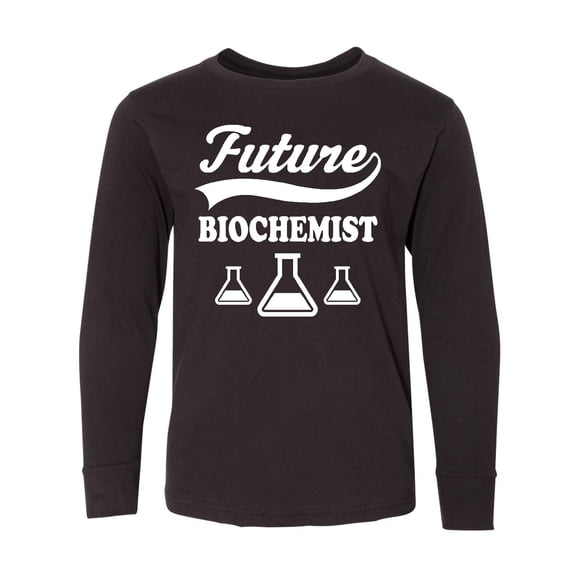 Inktastic Future Biochemist Scientist Chemist Long Sleeve Youth T-Shirt