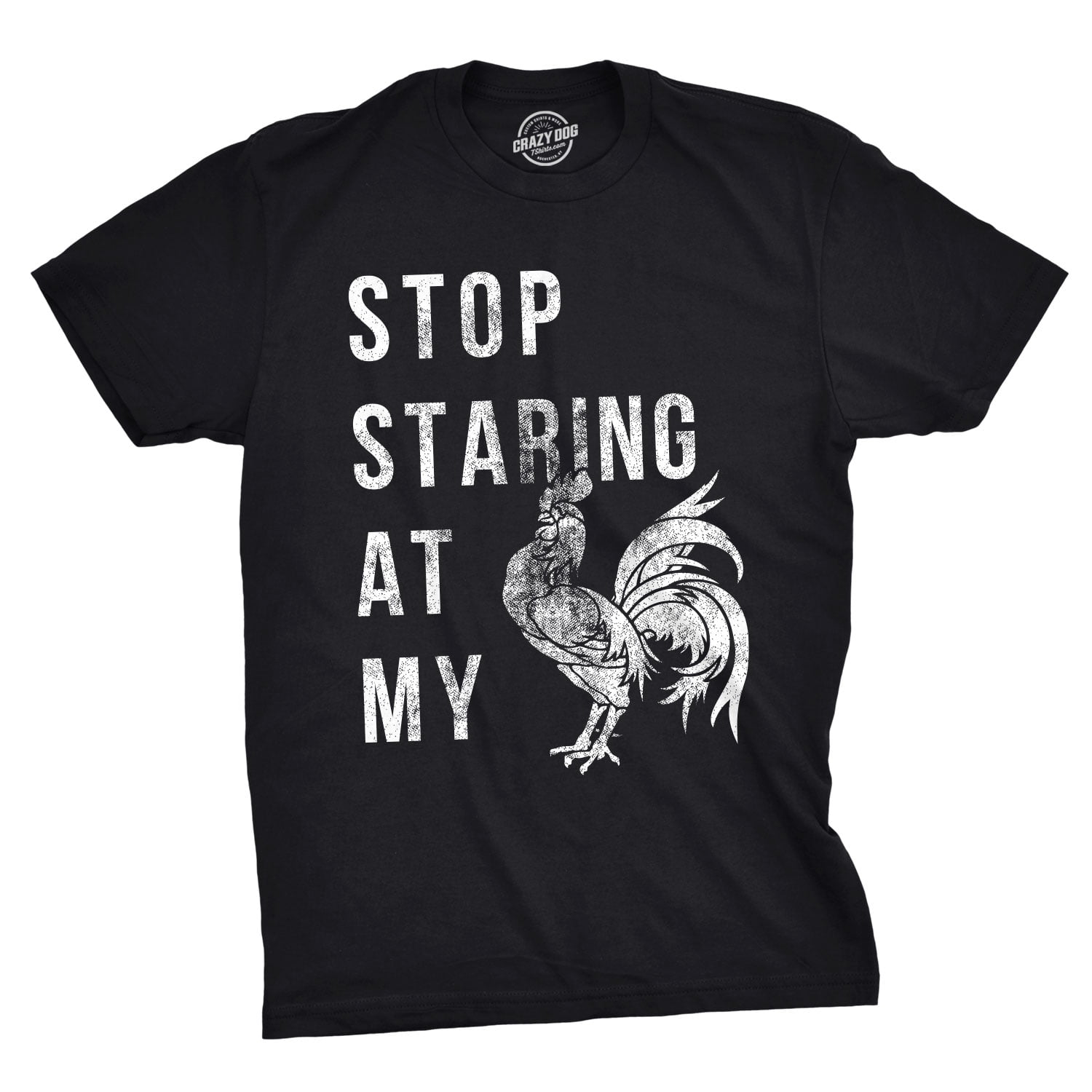 Chicken Graphic Offensive Adult Sarcastic Humor Men's Funny Novelty T-shirts 