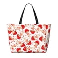 thumbnail image 2 of Fotbe Cute Mushroom Bolsa de Viaje para Playa - Resistente al Agua, Bolsa Tote de Gran Capacidad y Ligera con 7 Bolsillos para Mujeres y Hombres, 2 of 7