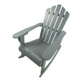 thumbnail image 3 of Best Reclining Wooden Outdoor Rocking Adirondack chair,walnut, 3 of 8