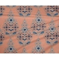 thumbnail image 4 of oneOone Polyester Lycra Fabric Floral & Paisley Block Printed Craft Fabric BTY 56 Inch Wide, 4 of 4