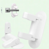 Child Proof Door Lever Lock, 2PCS Baby Safety Locks for Doors with 3M Adhesive