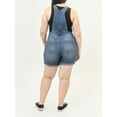 thumbnail image 5 of A3 Denim Women's Plus Size Shortall, 5 of 6