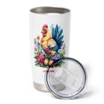 thumbnail image 4 of Booby Birdwatching Gift – Personalized Travel Tumbler 20oz with Lid, Straw and Handle – Stainless Steel Mug for Girls or Women Who Love Nature i65cQ5, 4 of 6