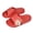 Red, variant on hzomhy Unisex Kids Reversible Thickened Slippers Soft Nonslip Washable Quick Drying Breathable Lightweight Plush Comfortable Indoor Home Use