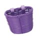 thumbnail image 5 of Decoración del frente de la cesta para bicicletas para niños Canasta frontal para bicicletas Púrpura, 5 of 8