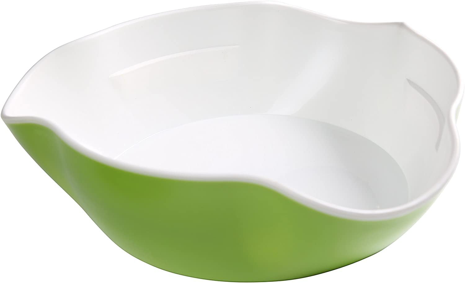 Medium, Green Kitchen Winners Multi Sectional Double snack dish with lid for nuts fruits candies and more.. 