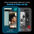 thumbnail image 2 of Protector de pantalla de cristal templado AACL para Google Pixel 6a 5G, 2 of 6