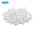 thumbnail image 3 of Bell End Stopper, Cord Rope Lock for Drawstring Bag, White 30 Pack, 3 of 5