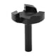 thumbnail image 4 of Black Spoilboard Surfacing Router Bit Cemented Carbide T Shape Router Bit Replacement for Woodworking 3 Flute, 4 of 5