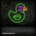 thumbnail image 3 of Glowneon Duck Neon Sign, Duck Led Light, Duck Wall Decor, Duck Wall Art, Duck Animal Decor, 3 of 4