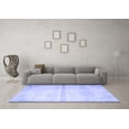 thumbnail image 3 of Ahgly Company Indoor Square Persian Blue Traditional Area Rugs, 3' Square, 3 of 4