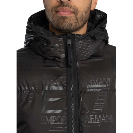 EMPORIO ARMANI エンポリオアルマーニ EA7 メンズ中綿ブルゾン 7M000697 AF15969 ブラック