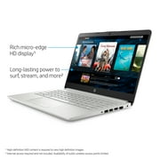 HP 14 Ryzen 3 4GB/1TB Laptop-Silver (Google Classroom Compatible)
