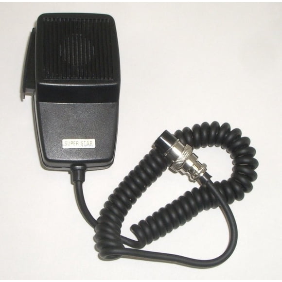 Micrófono Workman DM507-4 para radio Cobra/Uniden CB de 4 pines