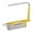 Yellow, variant on tasrioml Telescopic Sink Storage Rack Large Capacity Adjustable Design Ventilated Hollow Kitchen Sink Drain Rack with Towel Hanger