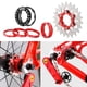 thumbnail image 1 of Casete de una velocidad Sharpla Bicicleta rojo, 1 of 8