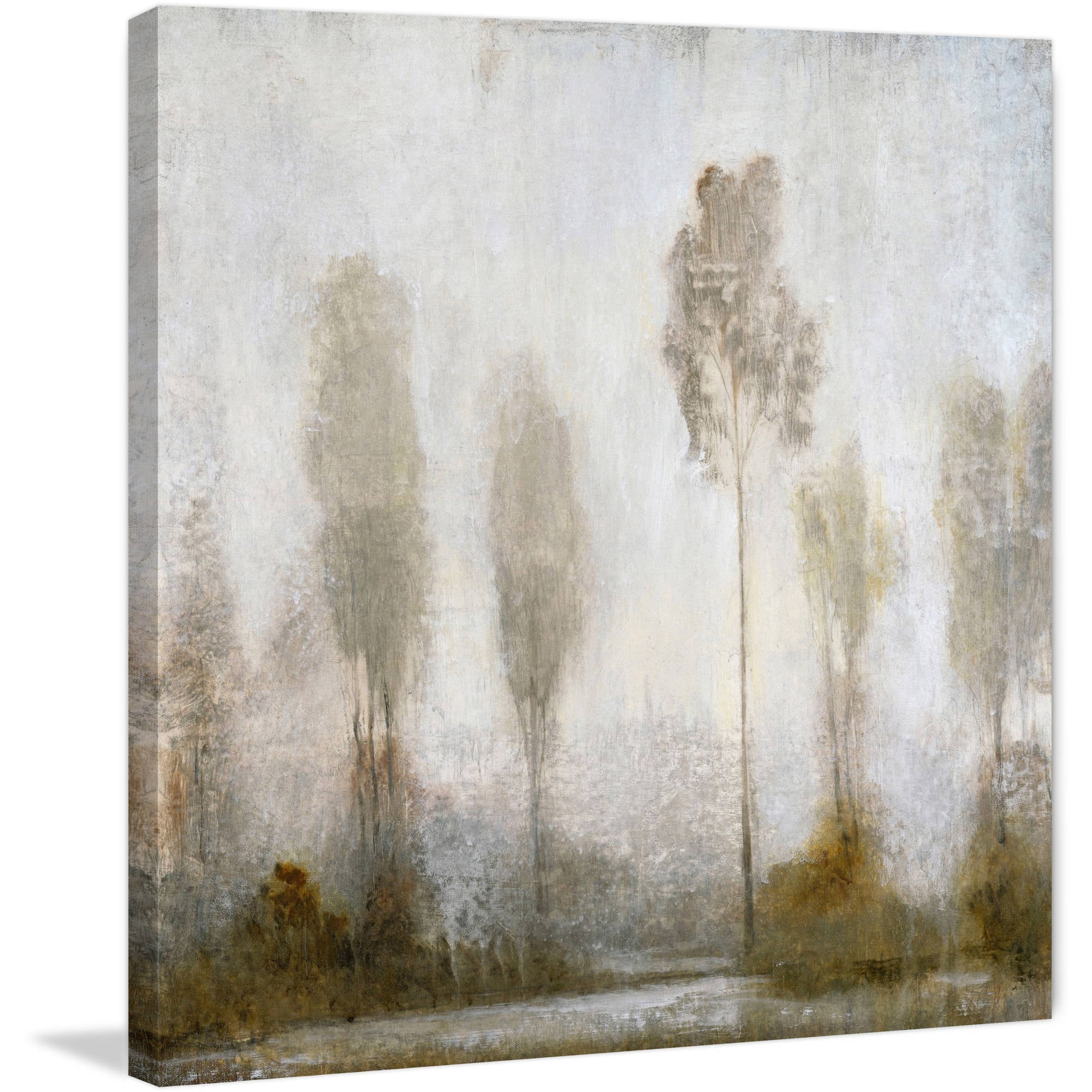 Marmont Hill "Misty Marsh II" Painting Print on Wrapped Canvas