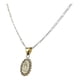 thumbnail image 3 of JOYARIS Dije Virgen Guadalupe Zirconias Hueco Oro10k +cadena Regalo DM-0001395, 3 of 3