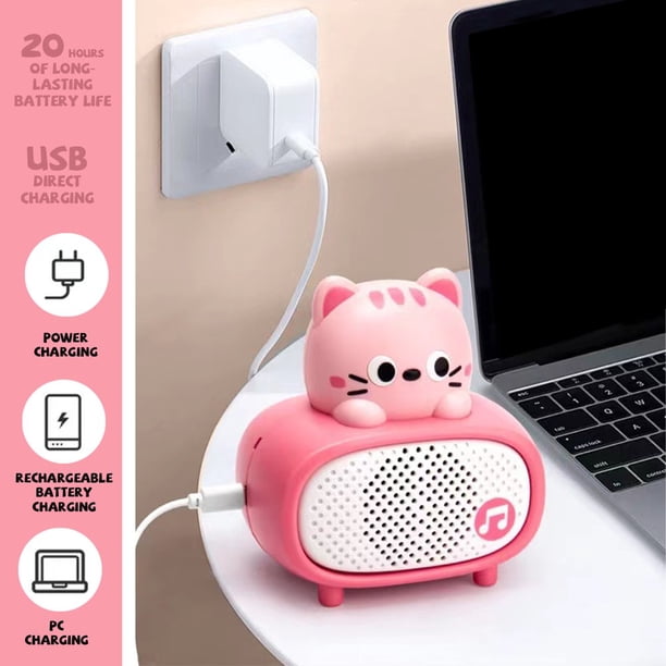 MicQutr Microphone de karaoké pour enfant | Bluetooth & sans fil | tuner de voiture & modificateur de voix et lumières | Jouet pour filles à partir de 3 ans