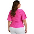 thumbnail image 3 of Blusa juvenil Roman Fashion/Tallas Extras, 0442 (Fiusha) fucsia 38 Roman Fashion BL-ELY-0442-FIUSHA, 3 of 7