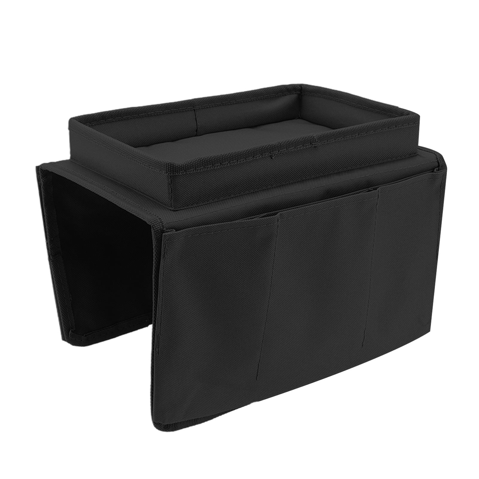 Sofa Tray, Couch Arm Table Smart Storage Ample Space Foldable For Home