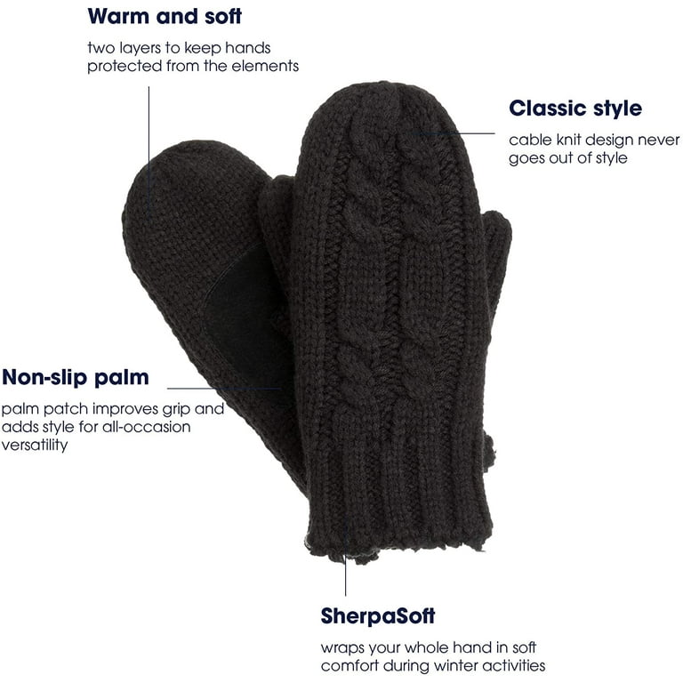 leinwande Boa Hand Knitted Mittens新品未使用 73cc9b3b-c438-441b-bcaa-