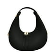 thumbnail image 1 of FeiraDeVaidade Sac à Main pour Femmes, Mode Coréenne, Sac Bandoulière Rétro, Élégant Sac à Main Demi-Lune, 1 of 6