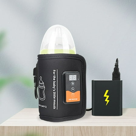 HOOWIFFY Black Insulated Bottle Wrap Warmer - 1 Set for Keeping Drinks Warm