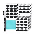 thumbnail image 1 of Mr. Pen- Chalkboard Labels, 150pcs, Assorted Shapes, White Chalk Marker & Small Towel, Sticker Labels for Storage, Bottle & Food Jars, 1 of 4