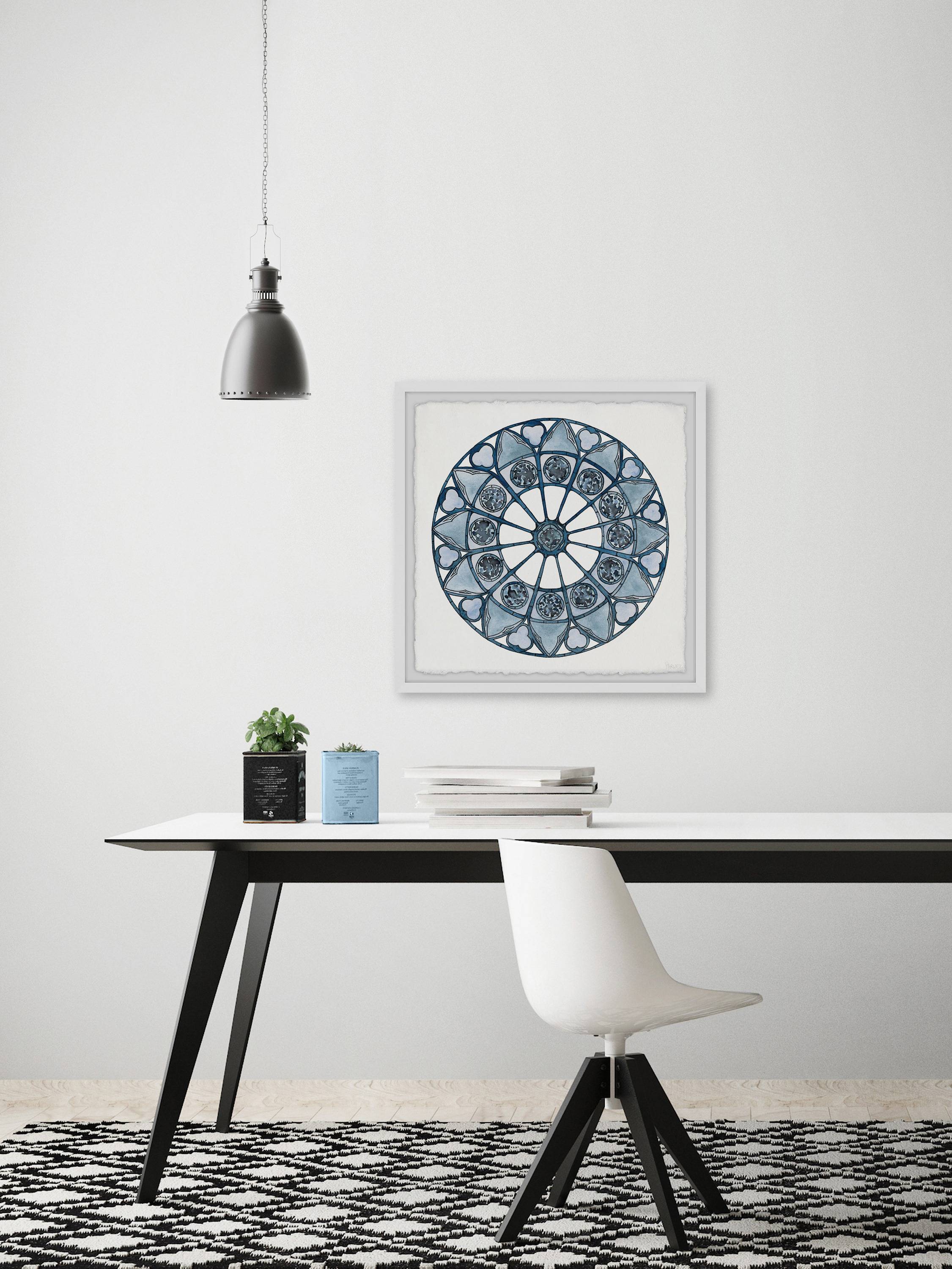 Parvez Taj Ice Cold Circles Framed Wall Art