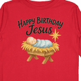 thumbnail image 4 of Inktastic Happy Birthday Jesus Nativity Christmas Boys or Girls Long Sleeve Toddler T-Shirt, 4 of 5