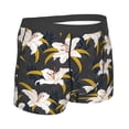 thumbnail image 3 of Naloa Lilies Flowers Print Mens Underwear - Boxers for Men, Classic Briefs for Men, 3 of 9
