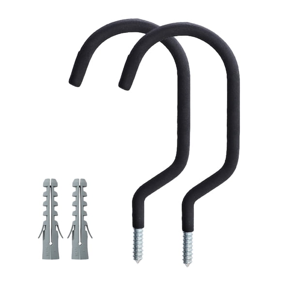 2 Sets Bike Hook Heavy Duty Bike Storage Hook Wall-Mount Bike Hanger Bike Holder