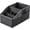 Black, variant on Storage, Sturdy Leather  Backseat Organizers, Support Up to 33 LB of Weight Automotive Front Seat Organizer, Floor Organizer and Storage  for SUV   Snack Water Bottle Holder