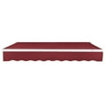 thumbnail image 5 of Awntech 8' x 6.5' Maui Right Motor Right Motorized Patio Retractable Awning, Burgundy, 5 of 6