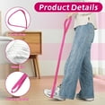 thumbnail image 3 of KEKOY Leg Lifter for Hip Replacement, 40.5" Long Rigid Foot Loop, Durable & Rigid Hand Strap & Foot Loop, Ideal Mobility Tool for Wheelchair, Hip & Knee Replacement, Bed/Car, Pink, 3 of 6