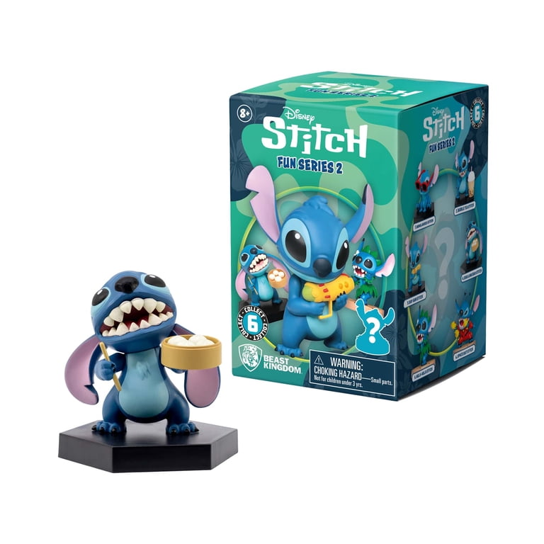 YuMe Stitch Hero Box Fun Series 2 Blind Box Collectible, 1 Pack
