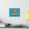 thumbnail image 3 of Scripture Walls John 14:6 Jesus Rainbow Flower Bible Verse Canvas Christian Wall Art Ready to Hang Unframed, 3 of 18