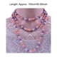 thumbnail image 3 of Collar de perlas, joyería estética, suéter personalizado único, accesorios para mujer, decoraciones de boda, collares en capas para mujer Ropa, zapatos y accesorios Miscelánea Colores variados, 3 of 6