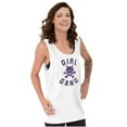 thumbnail image 3 of Girl Gang Punk Kittycat Crossbones Tank Top Tee Shirt Women Brisco Brands L, 3 of 6