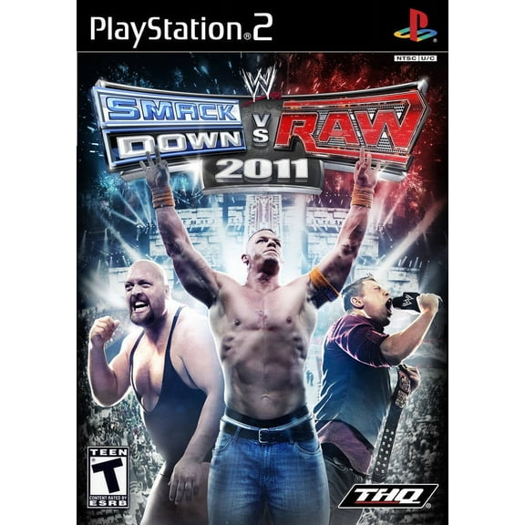 Restored WWE Smackdown Vs Raw 2011 | PlayStation 2 (Refurbished)