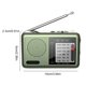 thumbnail image 5 of Radio Portátil Con Batería Y Recargables FM Am SW (Dark) Green, 5 of 9