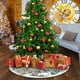 thumbnail image 3 of Christmas Tree Skirt Decorations Santa Claus Snowflake Christmas Tree Skirt Exquisite Tree Bottom Decoration Tree Skirt, 3 of 5