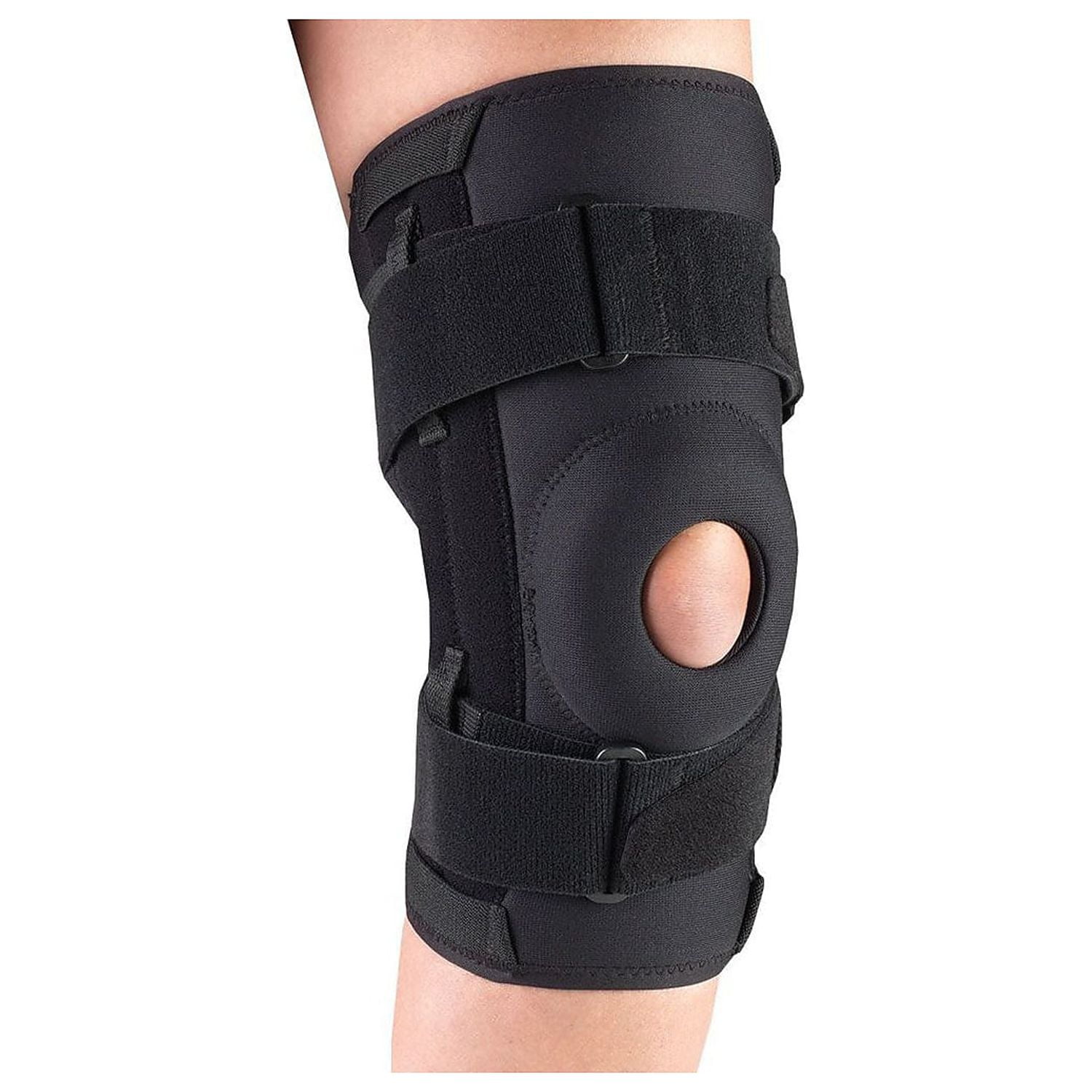 OTC ORTHOTEX Knee Stabilizer With Spiral Stays (Black) Large 2541-L
