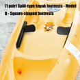 thumbnail image 4 of YIEMEEN Kayaks Foot Pedals Ergonomic Nonslip Enhances Stability for Water Sports, 4 of 8