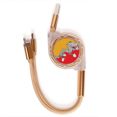 thumbnail image 1 of Bhutan national flag Asia país Cable de carga telescópico múltiples USB tres en uno, 1 of 3